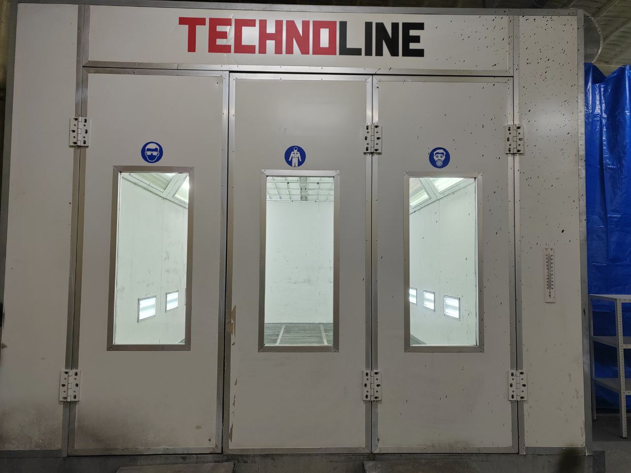 Покраска автомобиля в камере, профессиональное оборудование